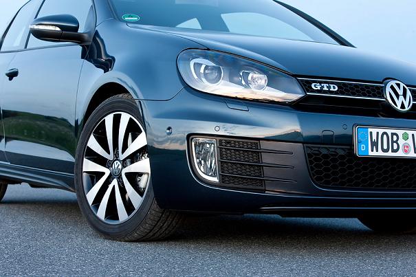 Vw Golf Rims. At the side, the Golf GTD